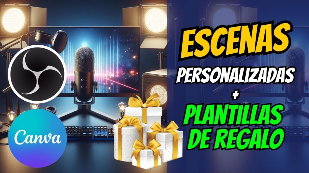 Plantillas Overlay Personalizadas Para OBS con Canva